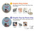 S3040 Retro Robot Toy Case For iPhone 16
