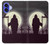 S3262 Grim Reaper Night Moon Cemetery Case For iPhone 16