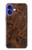 S3405 Fish Tattoo Leather Graphic Print Case For iPhone 16