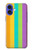 S3678 Colorful Rainbow Vertical Case For iPhone 16
