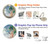 S0998 Claude Monet Woman with a Parasol Case For iPhone 16 pro