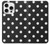 S2299 Black Polka Dots Case For iPhone 16 pro