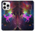 S2486 Rainbow Unicorn Nebula Space Case For iPhone 16 pro