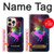 S2486 Rainbow Unicorn Nebula Space Case For iPhone 16 pro