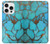 S2685 Aqua Turquoise Gemstone Graphic Printed Case For iPhone 16 pro