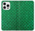 S2704 Green Fish Scale Pattern Graphic Case For iPhone 16 pro