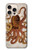 S2801 Vintage Octopus Case For iPhone 16 pro
