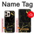 S2896 Gold Marble Graphic Printed Case For iPhone 16 pro