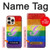 S2899 Rainbow LGBT Gay Pride Flag Case For iPhone 16 pro