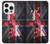 S2936 UK British Flag Map Case For iPhone 16 pro