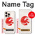 S3237 Waves Japan Flag Case For iPhone 16 pro