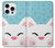 S3542 Cute Cat Cartoon Case For iPhone 16 pro