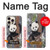 S3793 Cute Baby Panda Snow Painting Case For iPhone 16 pro
