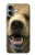 S0840 Grizzly Bear Face Case For iPhone 16 plus