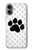 S2355 Paw Foot Print Case For iPhone 16 plus