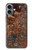 S2714 Rust Steel Texture Graphic Printed Case For iPhone 16 plus