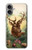 S2841 Vintage Reindeer Christmas Case For iPhone 16 plus