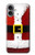 S2846 Christmas Santa Red Suit Case For iPhone 16 plus
