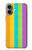 S3678 Colorful Rainbow Vertical Case For iPhone 16 plus