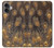S3691 Gold Peacock Feather Case For iPhone 16 plus