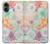 S3705 Pastel Floral Flower Case For iPhone 16 plus