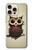 S0360 Coffee Owl Case For iPhone 16 pro max