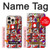 S1923 Hanafuda Japanese Flower Card Case For iPhone 16 pro max