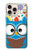 S2521 Cute Nerd Owl Cartoon Case For iPhone 16 pro max