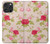 S3037 Pretty Rose Cottage Flora Case For iPhone 16 pro max