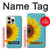 S3039 Vintage Sunflower Blue Case For iPhone 16 pro max