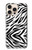 S3056 Zebra Skin Texture Graphic Printed Case For iPhone 16 pro max