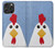 S3254 Chicken Cartoon Case For iPhone 16 pro max