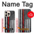 S3687 Firefighter Thin Red Line American Flag Case For iPhone 16 pro max