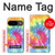 S1697 Tie Dye Colorful Graphic Printed Case For Google Pixel 9