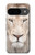 S2399 White Lion Face Case For Google Pixel 9