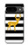 S2794 Black and White Striped Deer Gold Sparkles Case For Google Pixel 9