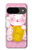 S3025 Pink Maneki Neko Lucky Cat Case For Google Pixel 9