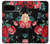 S3112 Rose Floral Pattern Black Case For Google Pixel 9