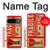 S3552 Vintage Fragile Label Art Case For Google Pixel 9
