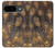 S3691 Gold Peacock Feather Case For Google Pixel 9