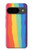 S3799 Cute Vertical Watercolor Rainbow Case For Google Pixel 9 S3799 Cute Vertical Watercolor Rainbow Case For Google Pixel 9