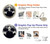 S1108 Skull Mask Man Protester Case For Google Pixel 9 Pro