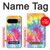 S1697 Tie Dye Colorful Graphic Printed Case For Google Pixel 9 Pro