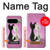 S1832 Love Cat Case For Google Pixel 9 Pro