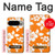S2245 Hawaiian Hibiscus Orange Pattern Case For Google Pixel 9 Pro