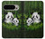 S2441 Panda Family Bamboo Forest Case For Google Pixel 9 Pro