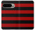 S2638 Black and Red Striped Case For Google Pixel 9 Pro