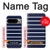 S2767 Navy White Striped Case For Google Pixel 9 Pro