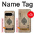 S2928 Vintage Spades Ace Card Case For Google Pixel 9 Pro