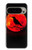 S3328 Crow Red Moon Case For Google Pixel 9 Pro
